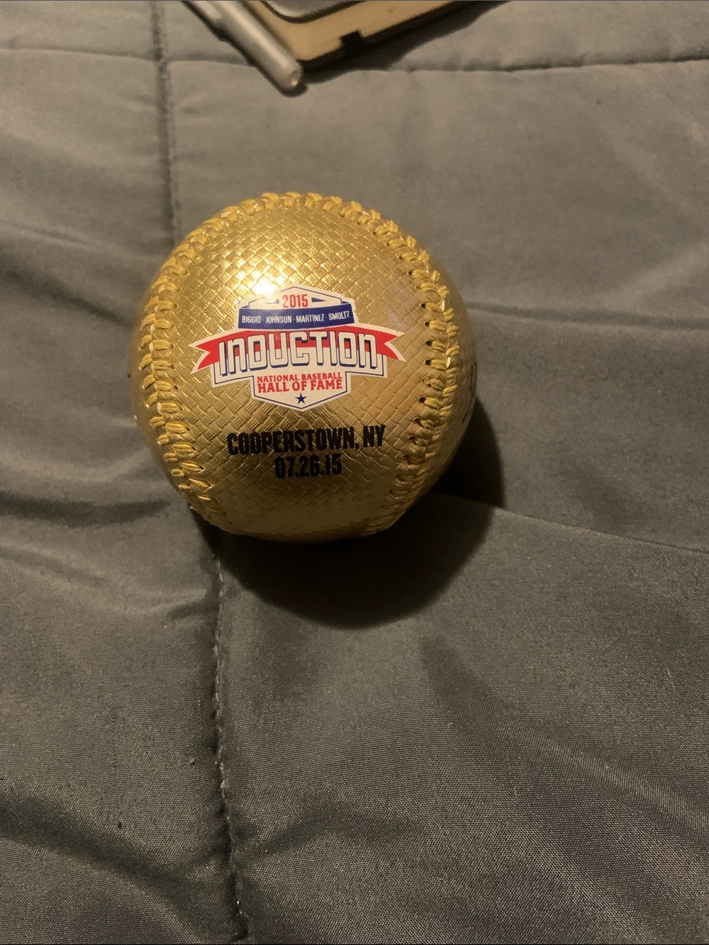 Rawlings Gold Induction National Baseball Hall of Fame Commemorative Ball